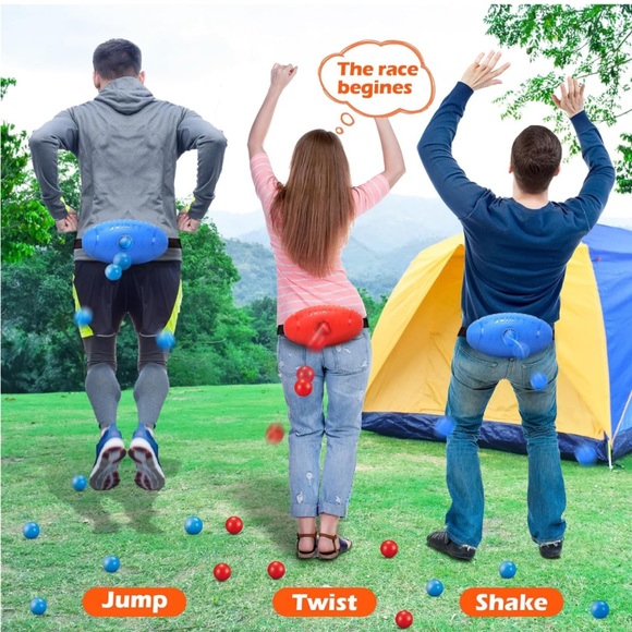 Shaking Swinging Balls Game Set - Picture 4 of 7